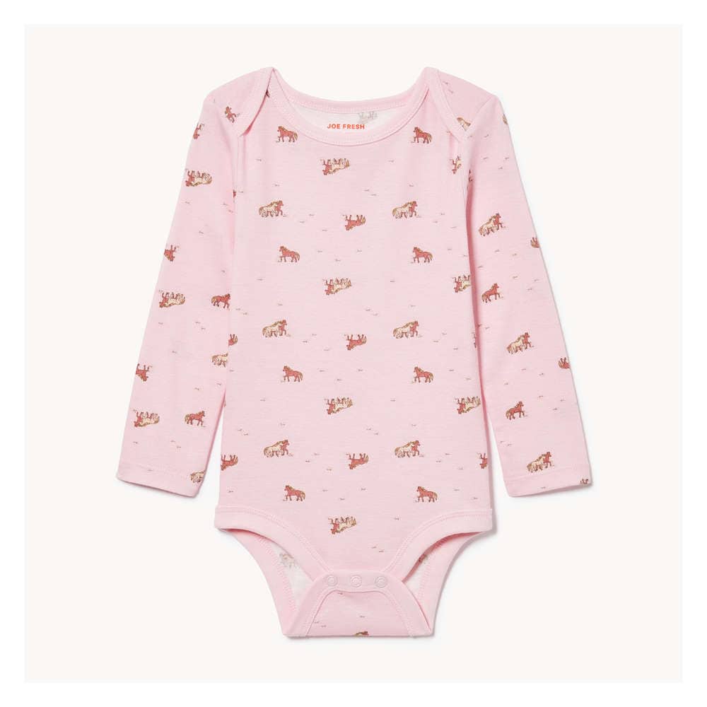 Joe Fresh Baby Girls' Printed Bodysuit - 1 ea | Maxi
